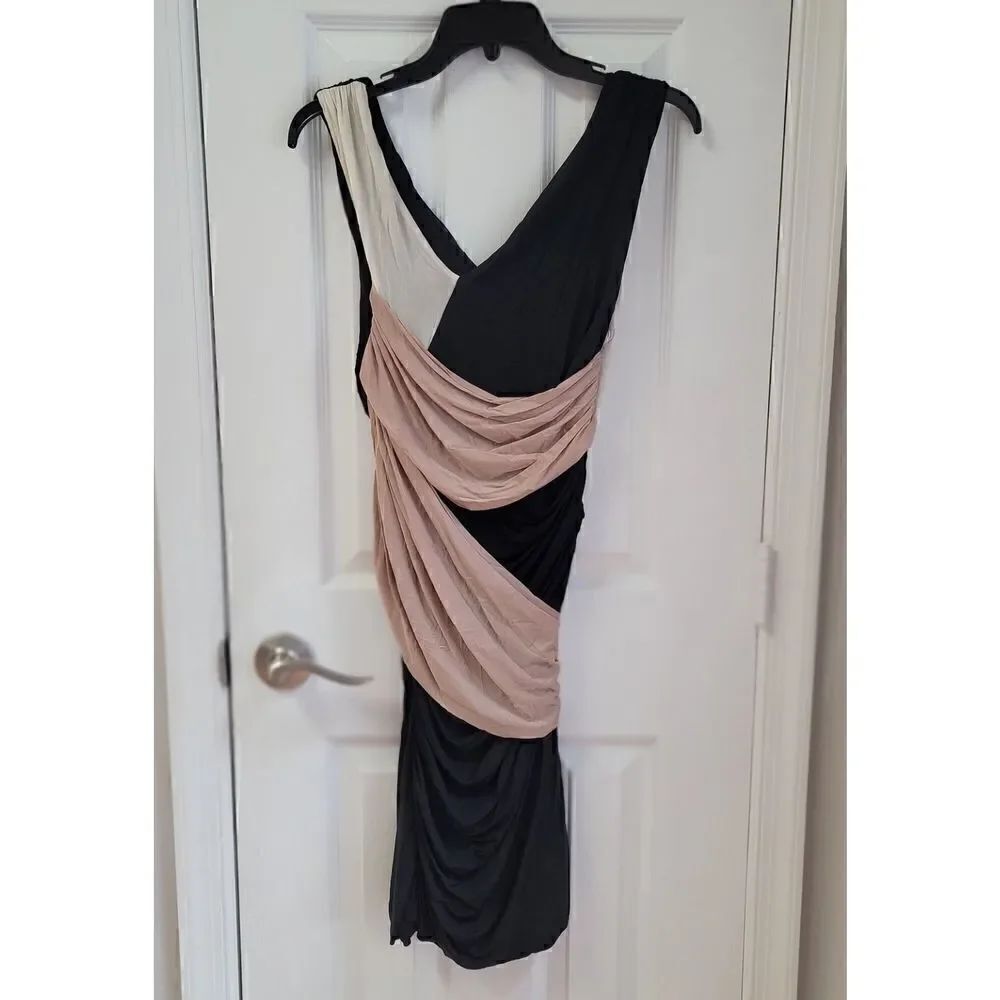 Allsaints Spitalfields Black/Cream Dress 6